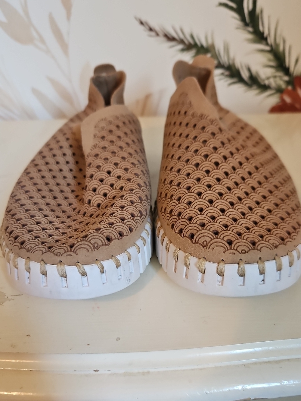 ILSE JACOBSEN Tulip Plateau Platform Slip-On Shoes EU 39, Scandinavian, Coastal - Picture 5 of 9
